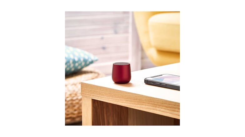 Lexon Mino+ Bluetooth Speaker - Dark Red