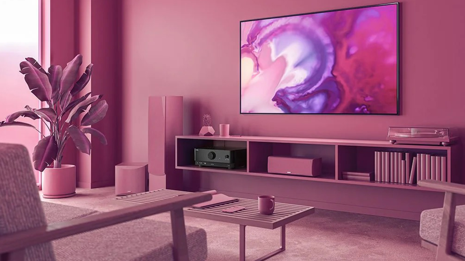 Yamaha 5.2 Channel Smart AV Receiver - 8K Ultra HD | BT v4.2 & Wi-Fi - Black (RX-V4A)