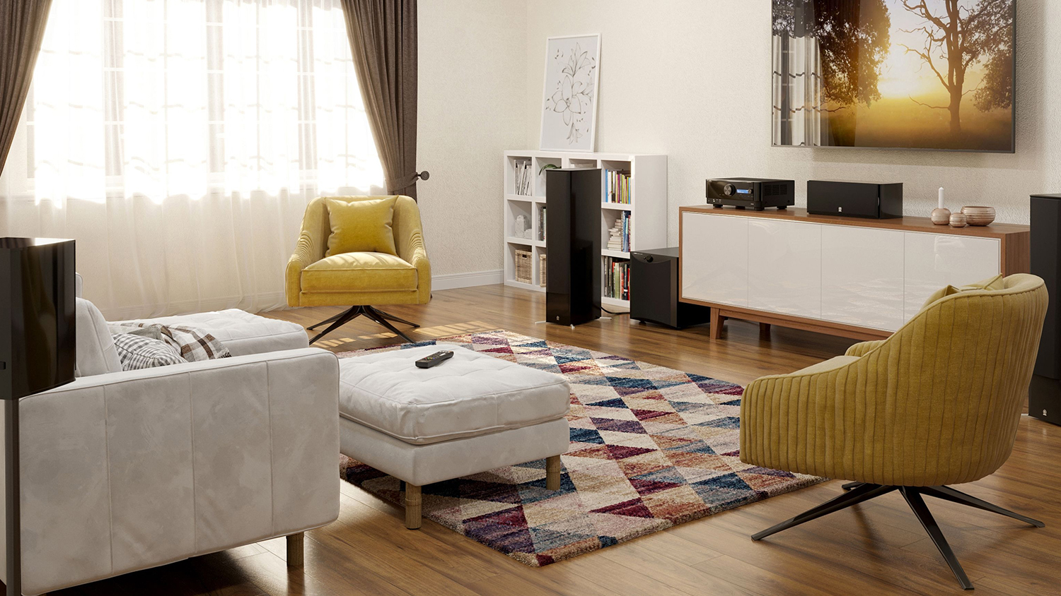 Yamaha 7.2 Channel Smart AV Receiver - 8K Ultra HD | BT v4.2 & Wi-Fi - Black (RX-V6A)