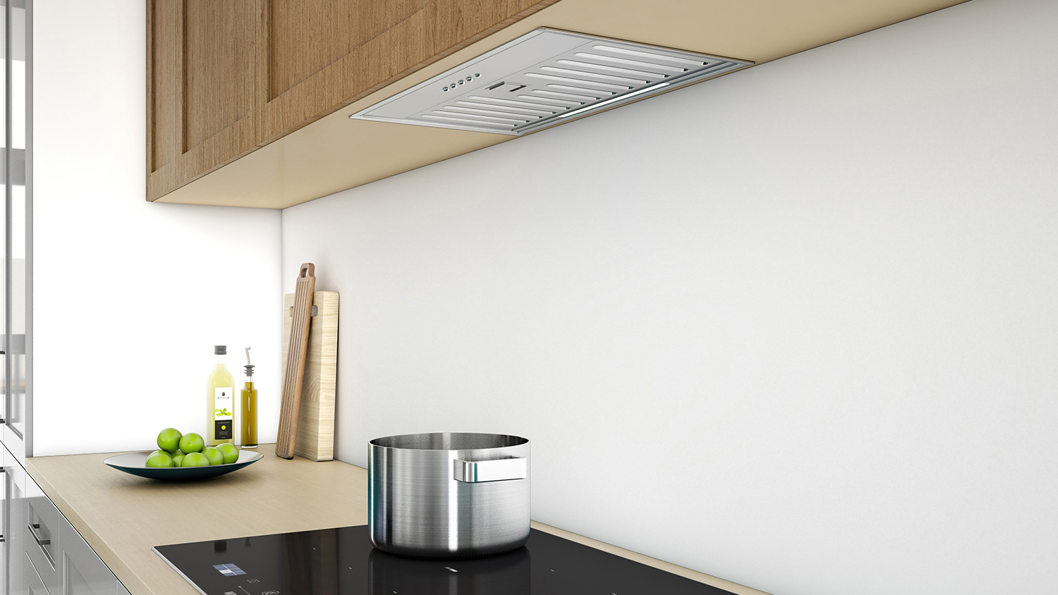 Sirius 52cm Undermount Integrated Rangehood - Stainless Steel (SM923L520)