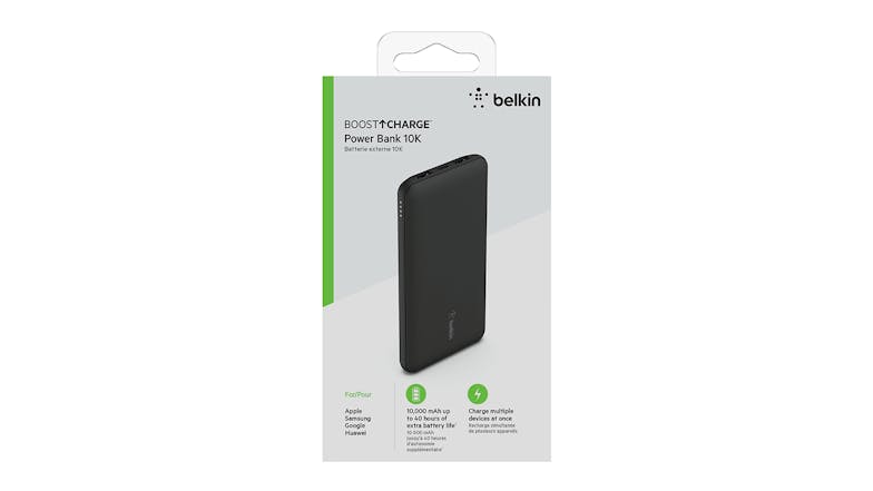 Belkin Boost Up Charge 10,000mAh USB-C PD Power Bank - Black