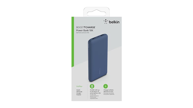 Belkin Boost Up Charge 10,000mAh USB-C PD Power Bank - Blue