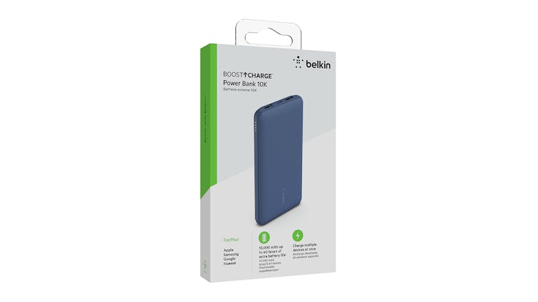 Belkin Boost Up Charge 10,000mAh USB-C PD Power Bank - Blue