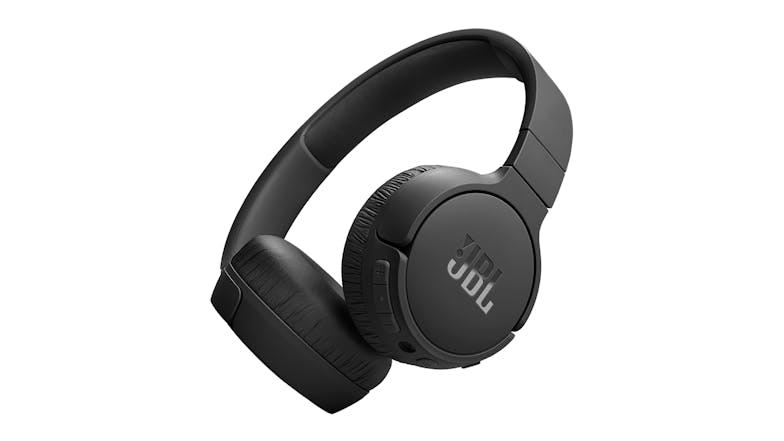 JBL TUNE 670 Adaptive Noise Cancelling Wireless On-Ear Headphones - Black