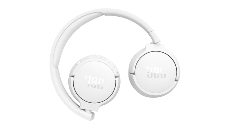 JBL TUNE 670 Adaptive Noise Cancelling Wireless On-Ear Headphones - White
