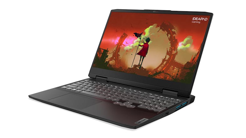 Lenovo IdeaPad 3i (7th Gen) 15.6" Gaming Laptop - AMD Ryzen5 16GB-RAM 512GB-SSD NVIDIA GeForce RTX 3050 6GB Graphics (82SB00MJAU)