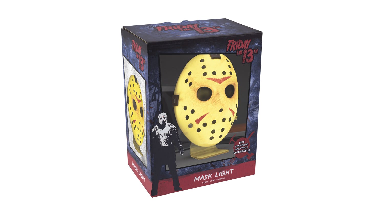  Paladone Friday The 13th Jason Mask Light - Officially Licensed  Merchandise : Home & Kitchen