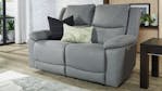 Savoy 2 Seater Fabric Electric Recliner Sofa by Kuka Furniture