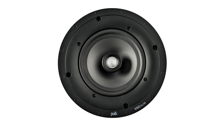 Polk Audio V60 Vanishing 6.5" In-Ceiling Speaker - Black (Single)