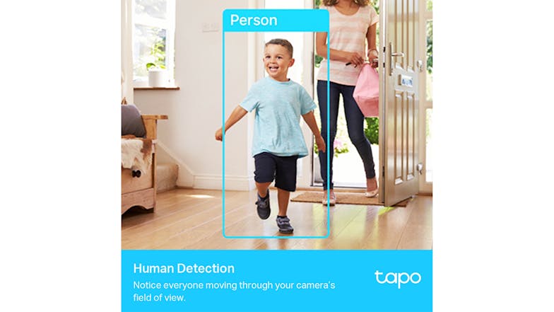 TP-Link Tapo C225 2K QHD Indoor Wired Pan & Tilt Security Camera with Wi-Fi Connectivity & Smart AI Detection