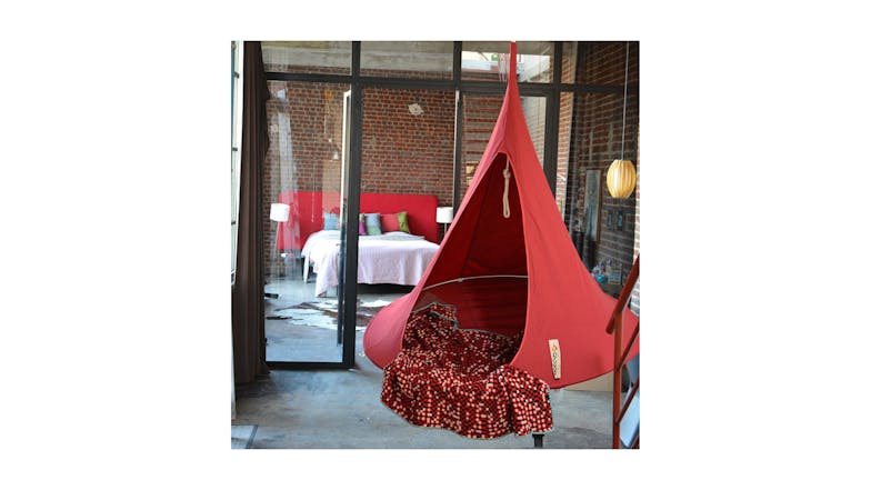 Vivere Cacoon Single - Bonfire Red