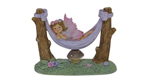 Garden Ornament Fairy In Hammock