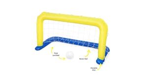 Inflatable Bestway Polo Water Game Set - 1.42m x 76cm Yellow/Blue Includes 1 x Game Center & 1 x Ball