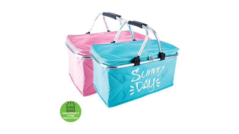 INSULATED COOLER BASKET BLU