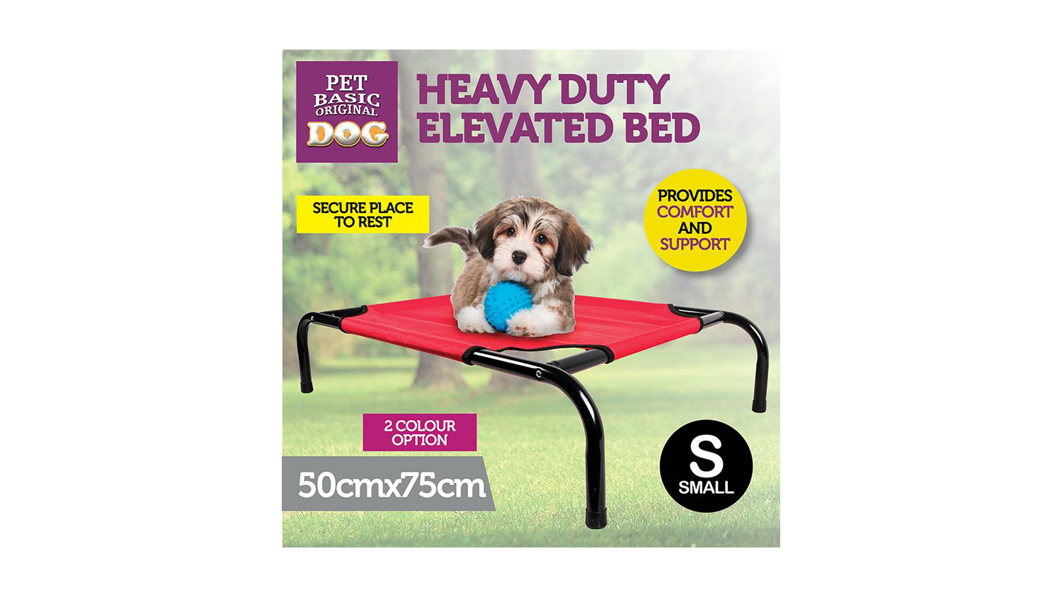 Heavy Duty Elevated Bed Red Heavy Duty Elevated Dog Bed Ventilated 50