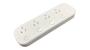 Jackson Switch Control Powerboard - White (4 Outlet)