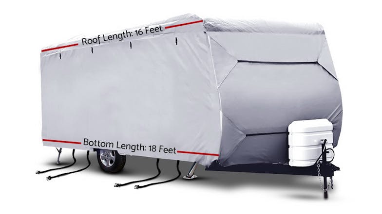 Weisshorn UV Resistant Heavy Duty Caravan Cover 16-18ft