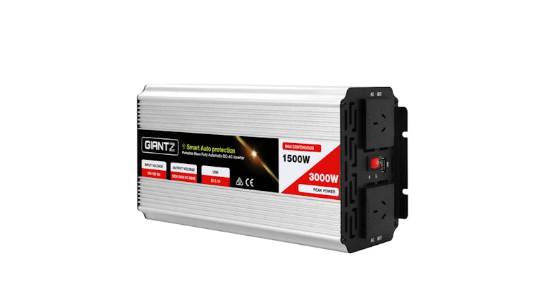 Giantz Sine Wave Power Inverter 1500W/3000W 12V - 240V