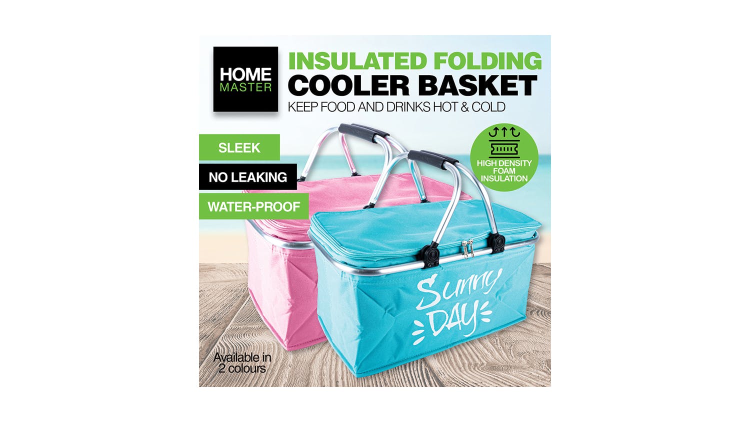 Home Master Insulated Folding Cooler Basket