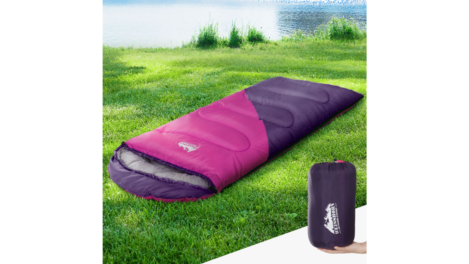 Weisshorn Winter Sleeping Bag 172cm Pink Harvey Norman New Zealand