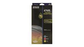 Epson 676XL DURABrite Ultra Ink Cartridge Three Colour - Value Pack
