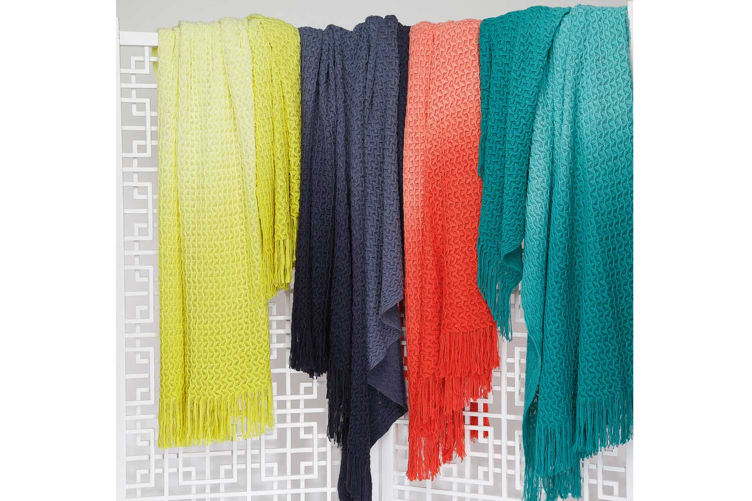 Ombre Throws