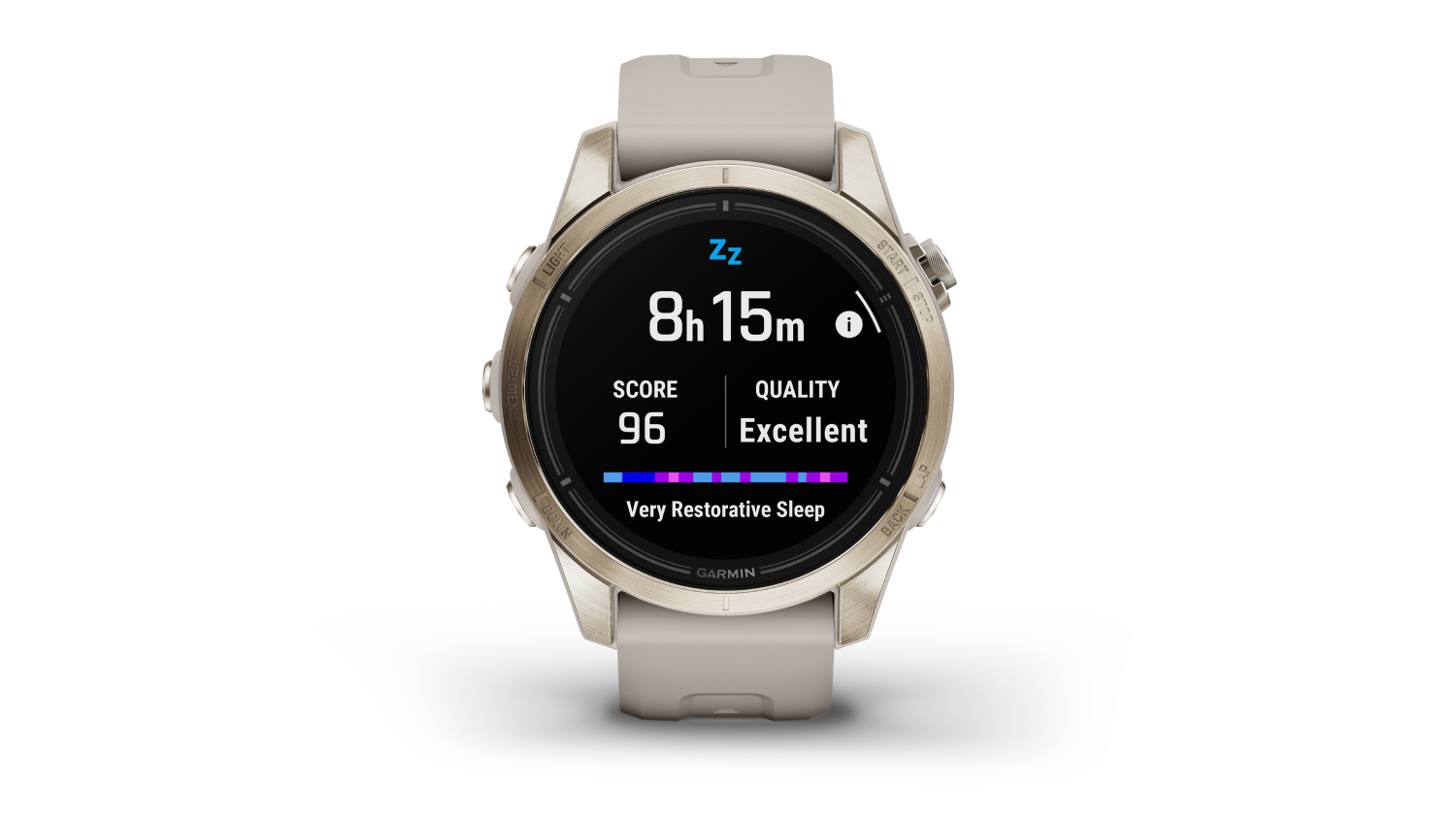 Garmin Epix Pro (Gen 2) Smartwatch Soft Gold Case with Light Sand