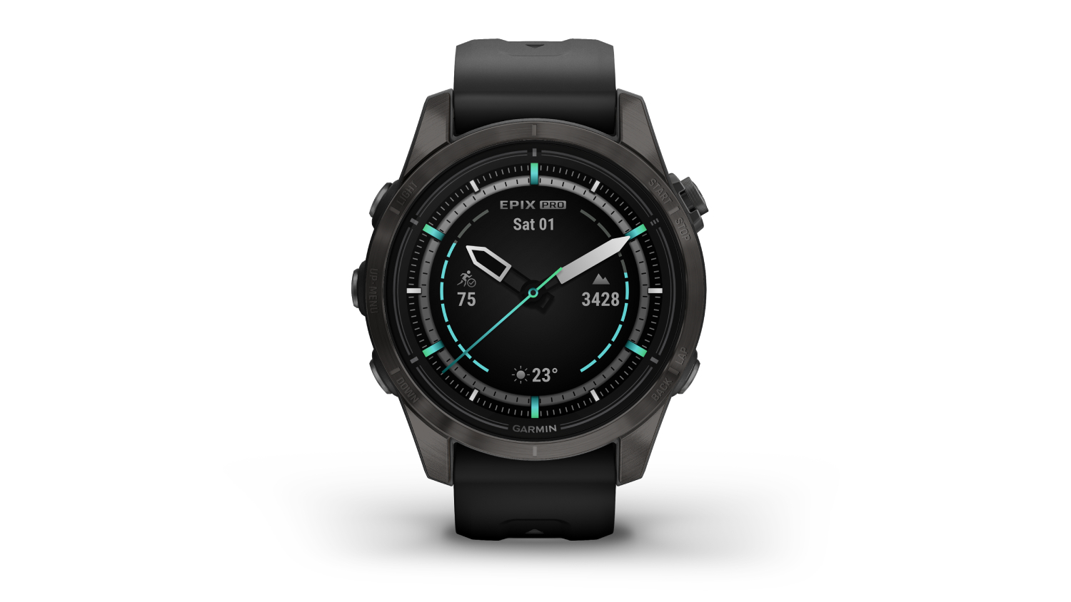 Garmin Epix Pro (Gen 2) Smartwatch Carbon Grey DLC Titanium Case with