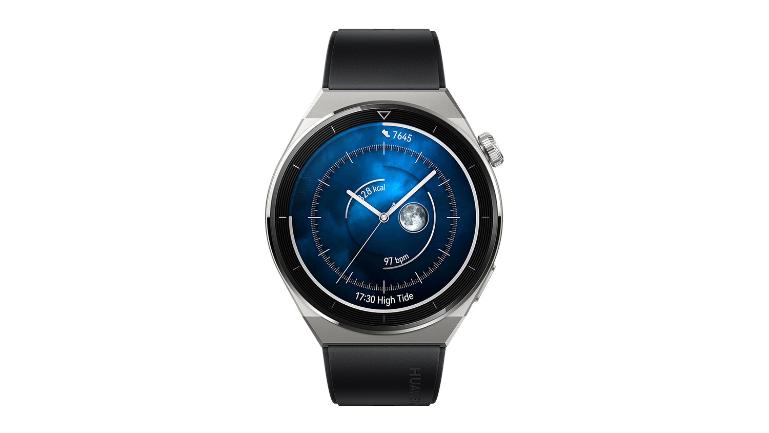 Huawei Watch GT 3 Pro Smartwatch - Titanium Case with Black