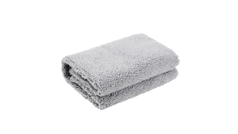 Sherpa Pet Blanket 1X1M Light Gry