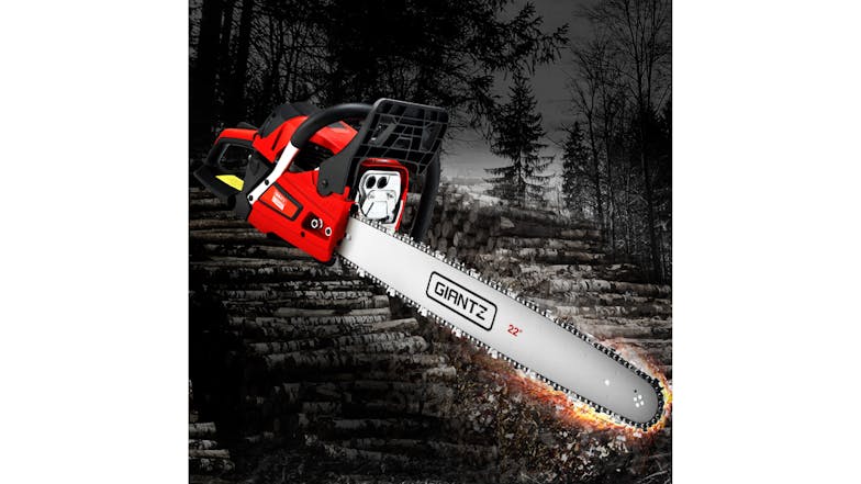 Giantz 22" Bar 58cc E-Start Chainsaw
