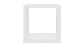 NNEVL Wall Shelves Floating Cube 4pcs. 22 x 15 x 22cm - White