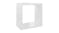 NNEVL Wall Shelves Floating Cube 4pcs. 26 x 15 x 26 - Gloss White