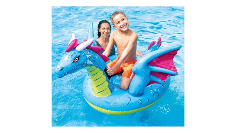 NNEVL Intex Pool Float Dragon Ride-On 203 x 191cm