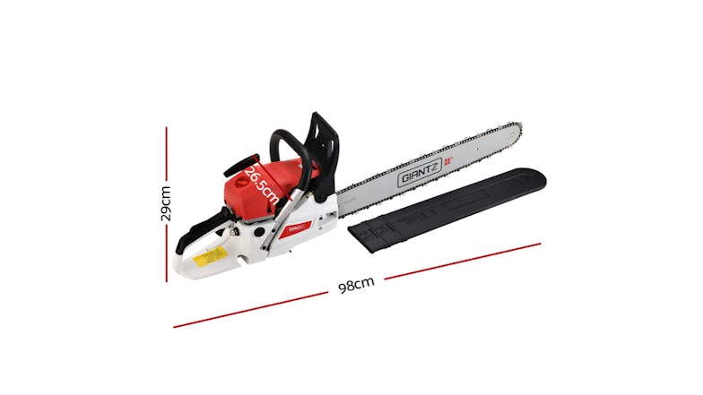 Giantz 22" Bar 62cc E-Start Commercial Chainsaw