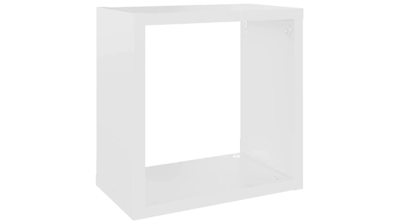 NNEVL Wall Shelves Floating Cube 6pcs. 26 x 15 x 26 - Sonoma Oak/White