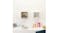 NNEVL Wall Shelves Floating Cube 2pcs. 26 x 15 x 26 - Sonoma Oak/White