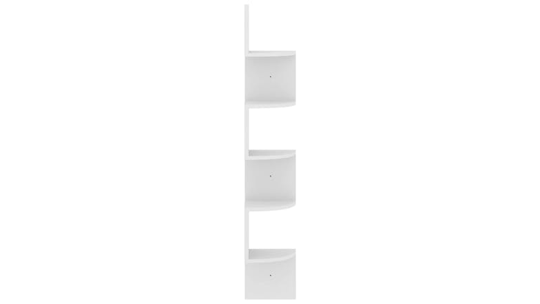 NNEVL Wall Shelves Corner 19 x 19 x 123cm - White