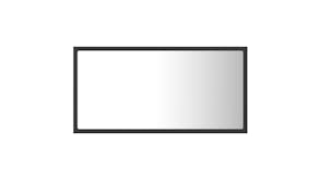 NNEVL LED Backlit Bathroom Mirror 80 x 8.5 x 37cm - Grey