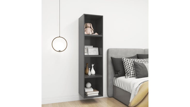 NNEVL Wall Cabinet 37 x 37 x 37cm - Grey