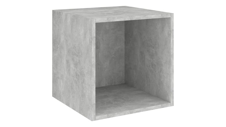 NNEVL Wall Cabinet 37 x 37 x 37cm - Concrete Grey