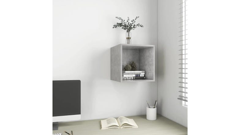 NNEVL Wall Cabinet 37 x 37 x 37cm - Concrete Grey