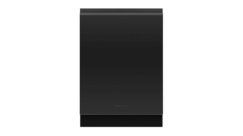 Fisher & Paykel 15 Place Setting 8 Program Tall Built-Under Dishwasher - Black Glass (Series 9/DW60UZT4B2)