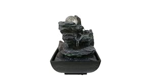 Water Feature Stacked Rock Gen 13 x 13 x 18cm - Grey