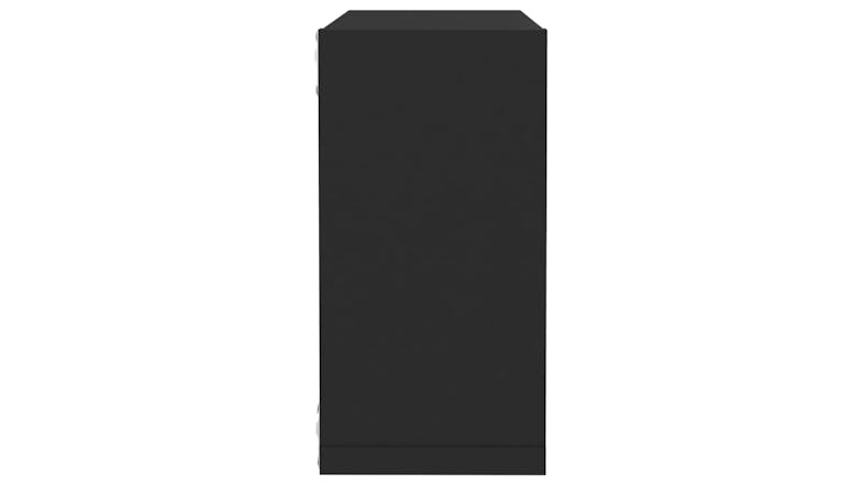 NNEVL Wall Shelves Floating Cube 6pcs. 30 x 15 x 30cm - Black