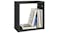 NNEVL Wall Shelves Floating Cube 4pcs. 30 x 15 x 30cm - Black