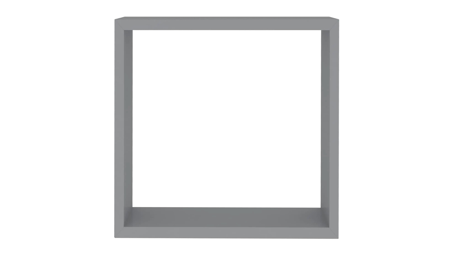 NNEVL Wall Shelves Floating Cube 3pcs. Grey Harvey Norman New Zealand