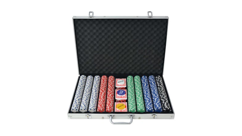 NNEVL Poker Set w/ 1000 Chips