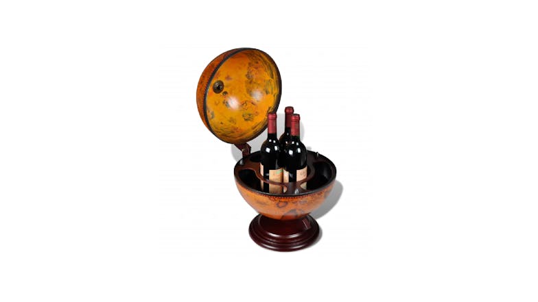 NNEVL Tabletop Wine Bar Globe Stand