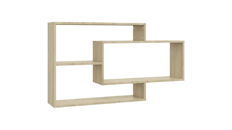 NNEVL Wall Shelves 104x20x58.5cm - Sonoma Oak